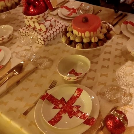 accessoires kersttafel kerstboom versieren