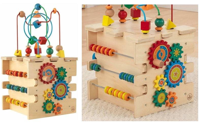gesponsord vier keer Wolkenkrabber 9x het leukste houten speelgoed voor peuters