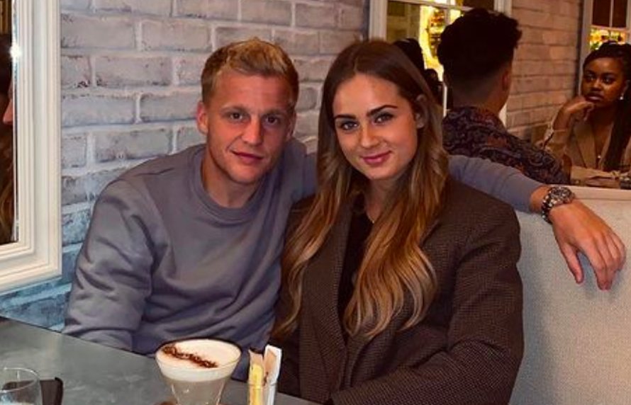 donny van de beek en estelle bergkamp