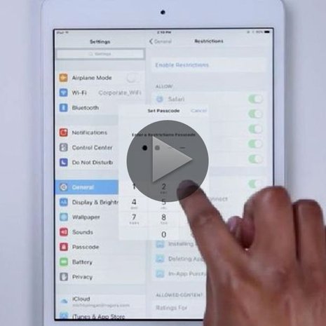 ipad kindproof