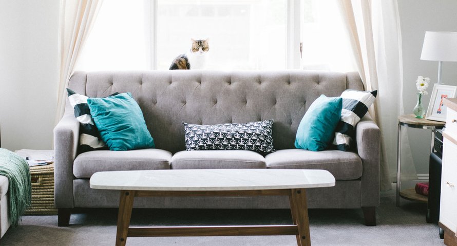 spaarde stiekem nieuw interieur