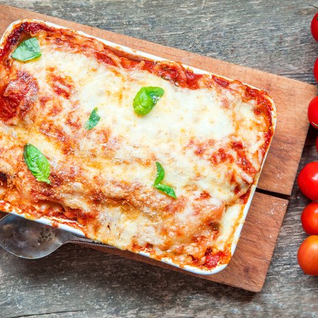 rijkgevulde lasagne nog geen 5 euro