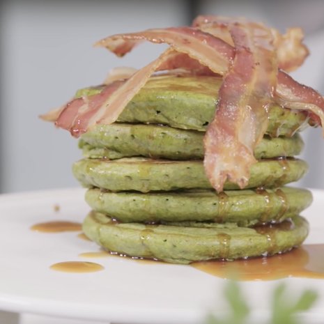 groene pannenkoeken