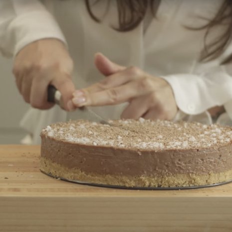 recept cheesecake salted caramel chocolate