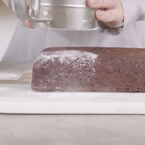 chocolade courgette cake