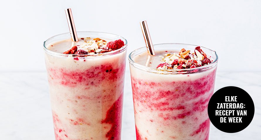 topstory recept frambozen smoothie vegan
