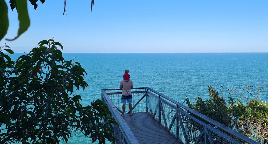 vakantie Outback Australië baby