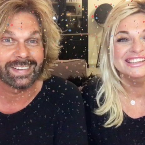 video bobbi en mark hebben wat te vieren