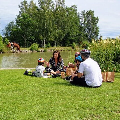 West-Zweden kinderen vakantie te doen fietsen