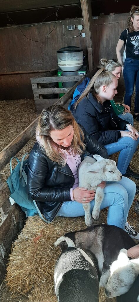 Jannine op Texel
