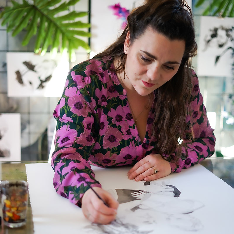 inkt kunst madameruiz