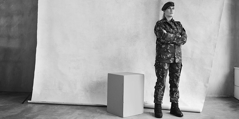 portret defensie Ivy Landmacht
