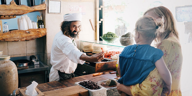 Israël vakantie met dreumes