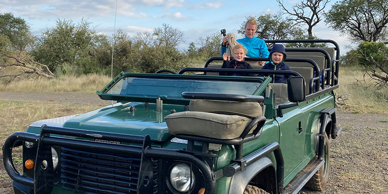 safari Zuid-Afrika met kinderen
