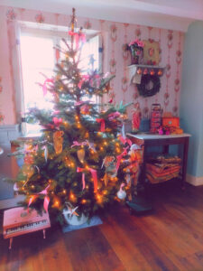 kerstfan Gwen nostalgie boerderij
