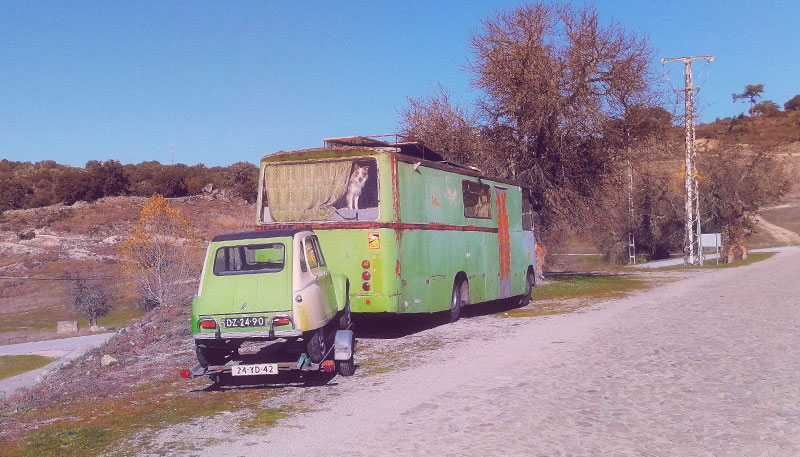 Southern Europe library bus